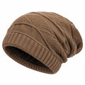 Winter Beanie Mütze Unisex Braun