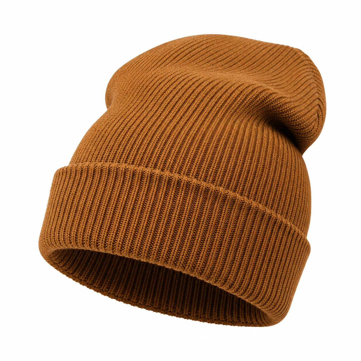 Unisex Beanie Braun Warm und Dehnbar