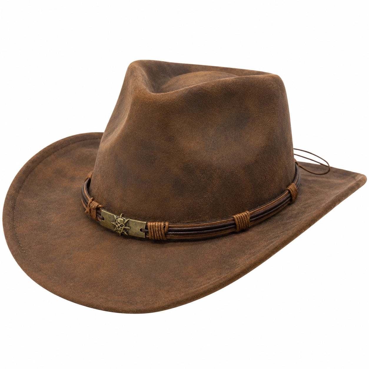 Wilder Westen Cowboyhut Braun