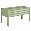 Metall Hochbeet Grün 120x60x76 cm