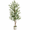 Künstlicher Olivenbaum 180 cm mit Keramiktopf