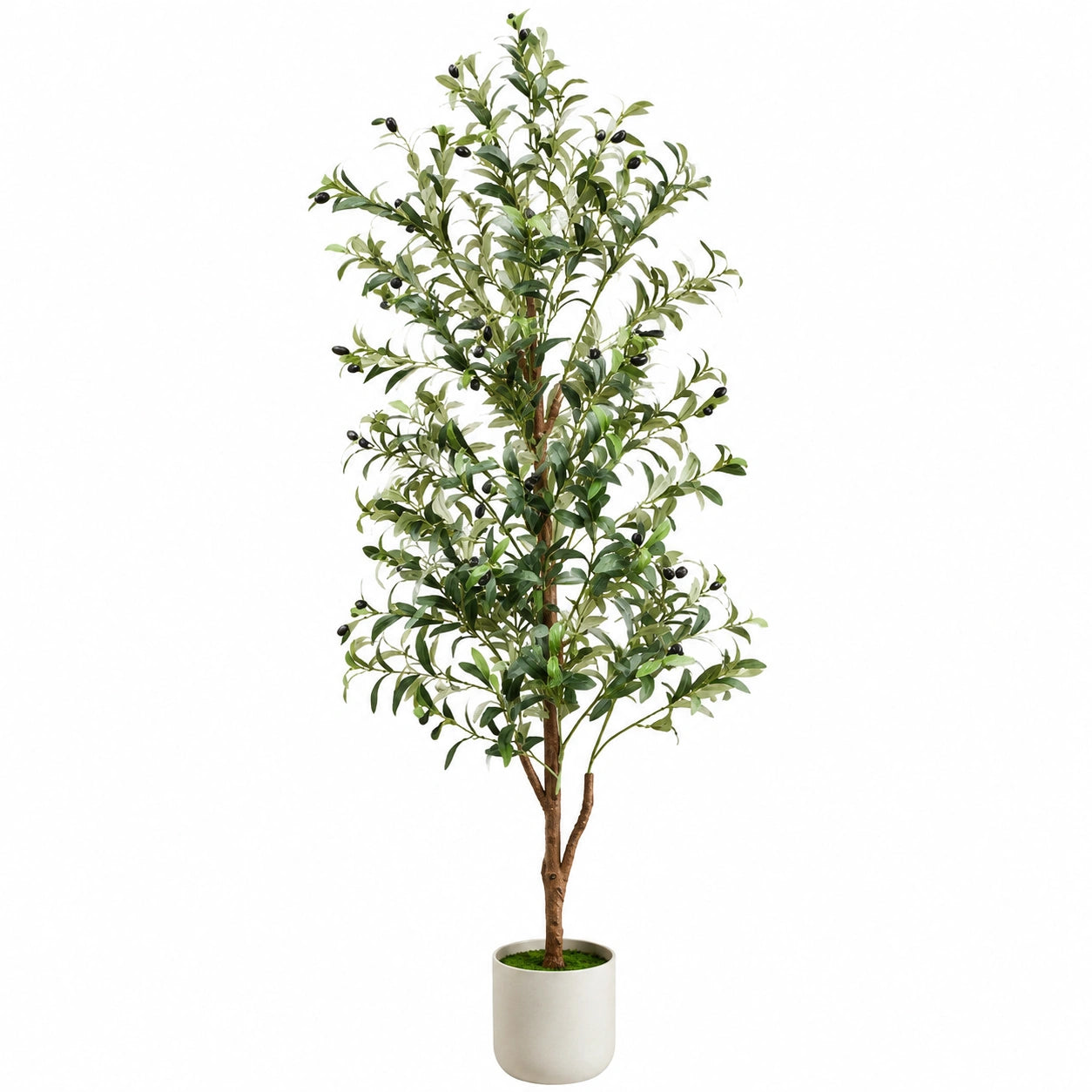 Künstlicher Olivenbaum 180 cm mit Keramiktopf