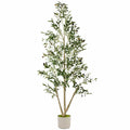 Künstlicher Olivenbaum 180 cm in Keramiktopf Grün