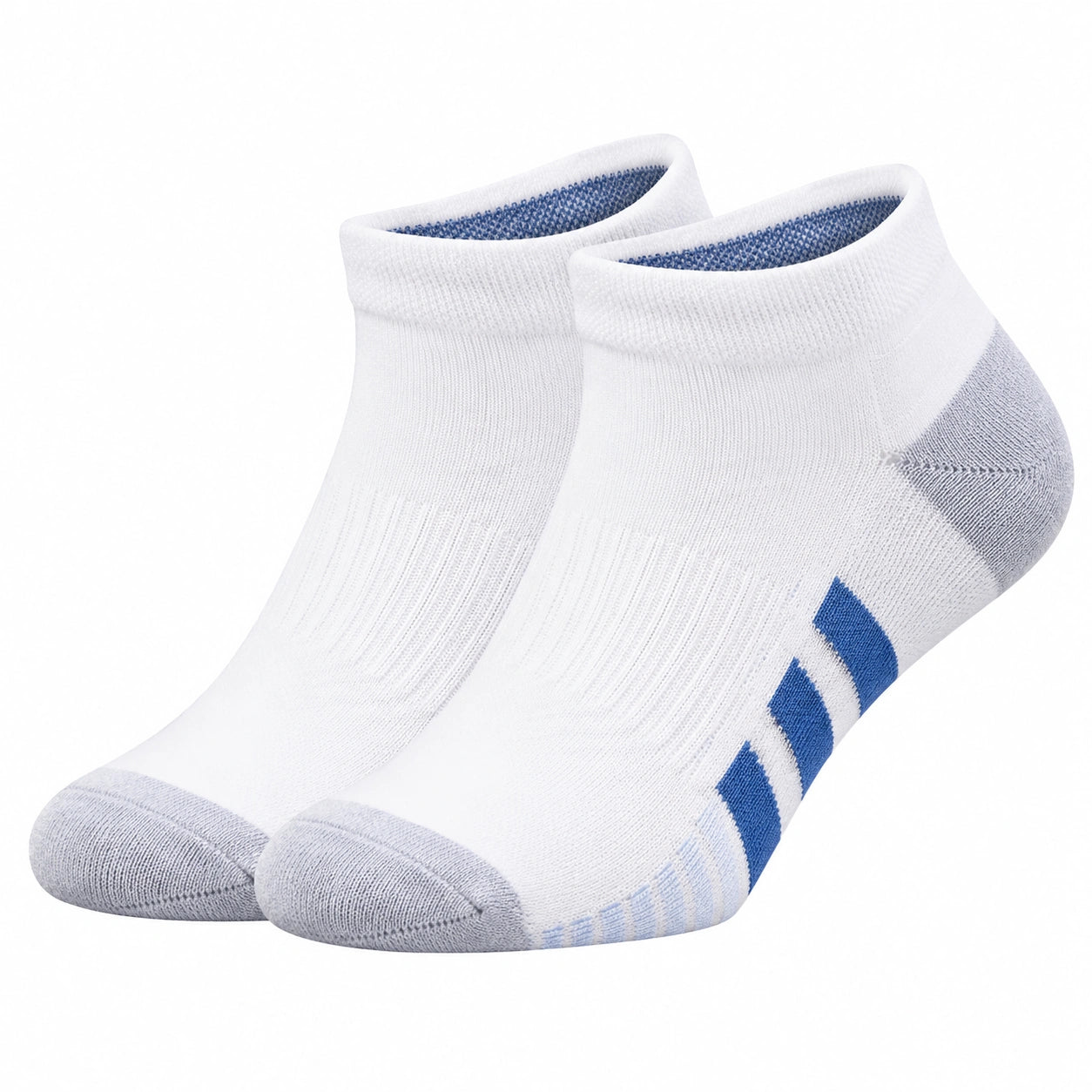 Bequeme Kurzsocken Weiß/Grau/Blau für Sport und Alltag